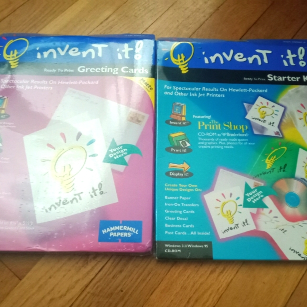 New Printer Kits (Starter Kit and Greeting Card Kit)